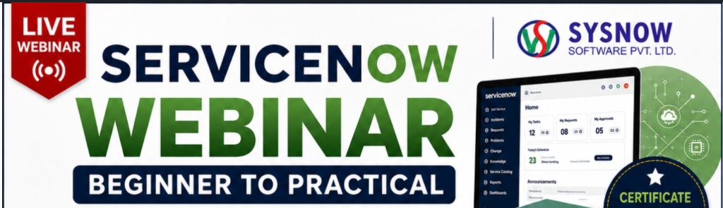 2026-07-18-Register for Three Hours Online Webinar- Starts Your Career on ServiceNow